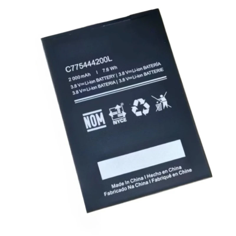 Nueva batería C775444200L 3,8 V 2000mAh para BLU C775444200L C755843220L C813443130L C835846300P