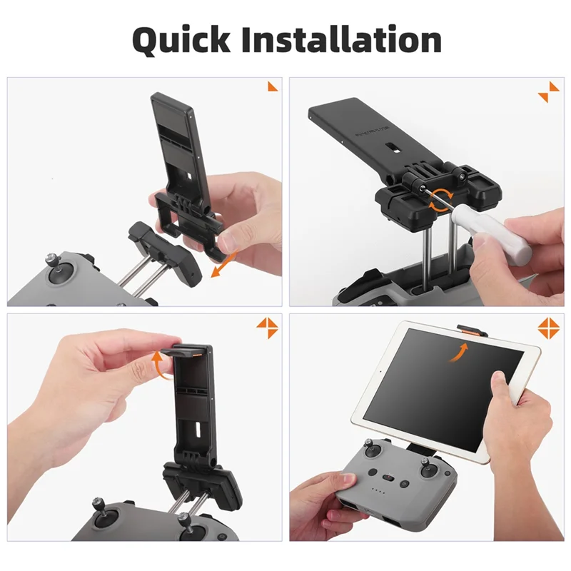 SUNNYLIFE Folding Tablet Holder For DJI NEO/Mini4 Pro/AIR 3S Disassembly-Free Phone Tablet Holder For RC-N3/2/1 Remote Control B