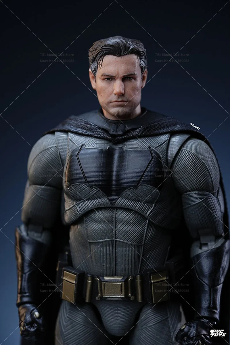 Kelly Studio KS-009 1/9 스케일 클래식 잘 생긴 박쥐 영웅 검은 망토 액세서리 JL BVs 액션 피규어 장면과 호환 가능