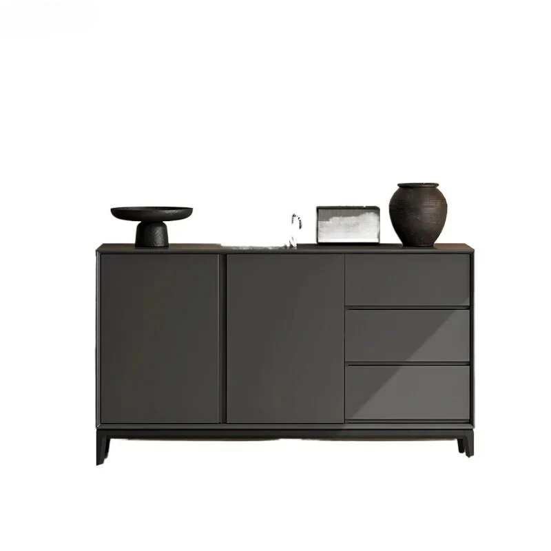 

Минималистичный шкаф для телевизора в спальне, высокая главная спальня, обеденный боковой шкаф из массива дерева, прикроватный шкаф для хранения в комнате