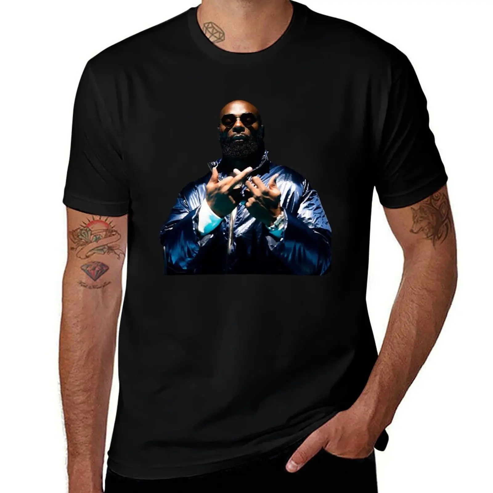 kaaris album T-Shirt Big and Tall Solid Color T-Shirt