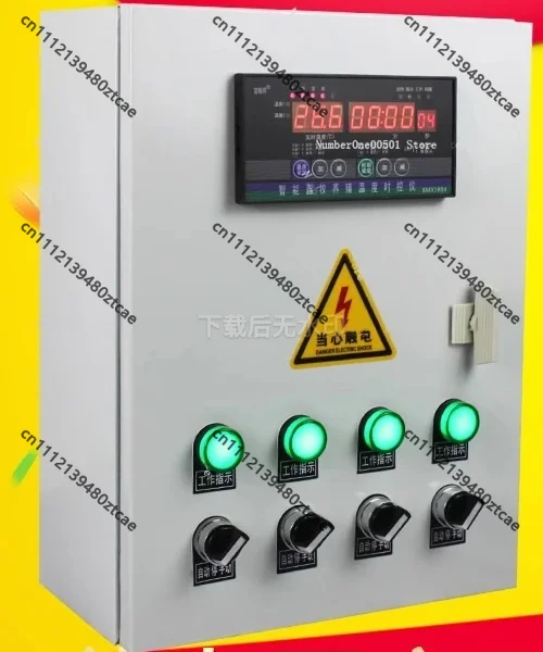 Digital Precision Temperature Controller Automatic Smart Thermostat Switch with Display for Breeding Fan Heating Cooling Industr