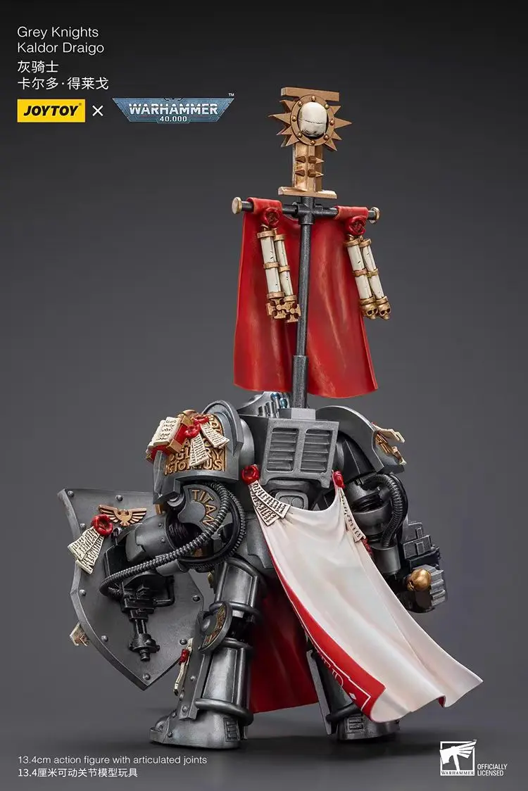 

【24 Hours Delivery】JOYTOY Warhammer 40K Grey Knights Kaldor Draigo
