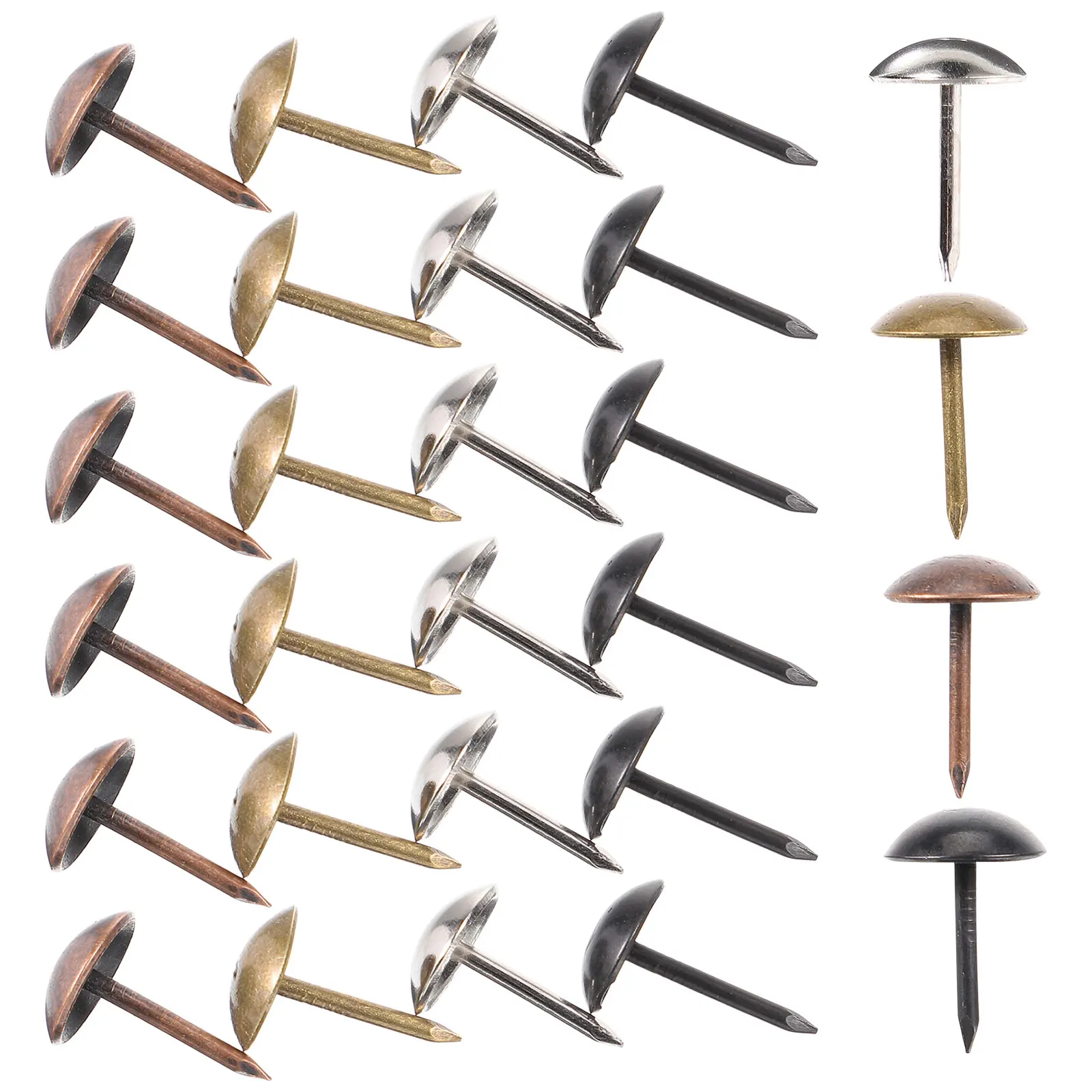 

200 Pcs Upholstery Tacks Decorative Iron Nails for Furniture Sofa Map Style Upholstery Tacks Hardware