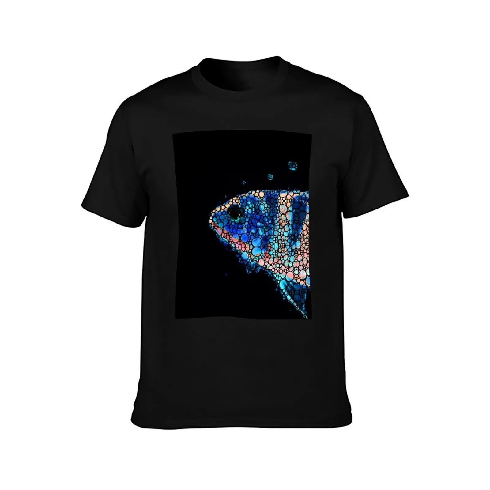 Fish Art Print - Tropical Decor By Sharon Cummings T-Shirt Holiday Simple Tee Shirt T-Shirt