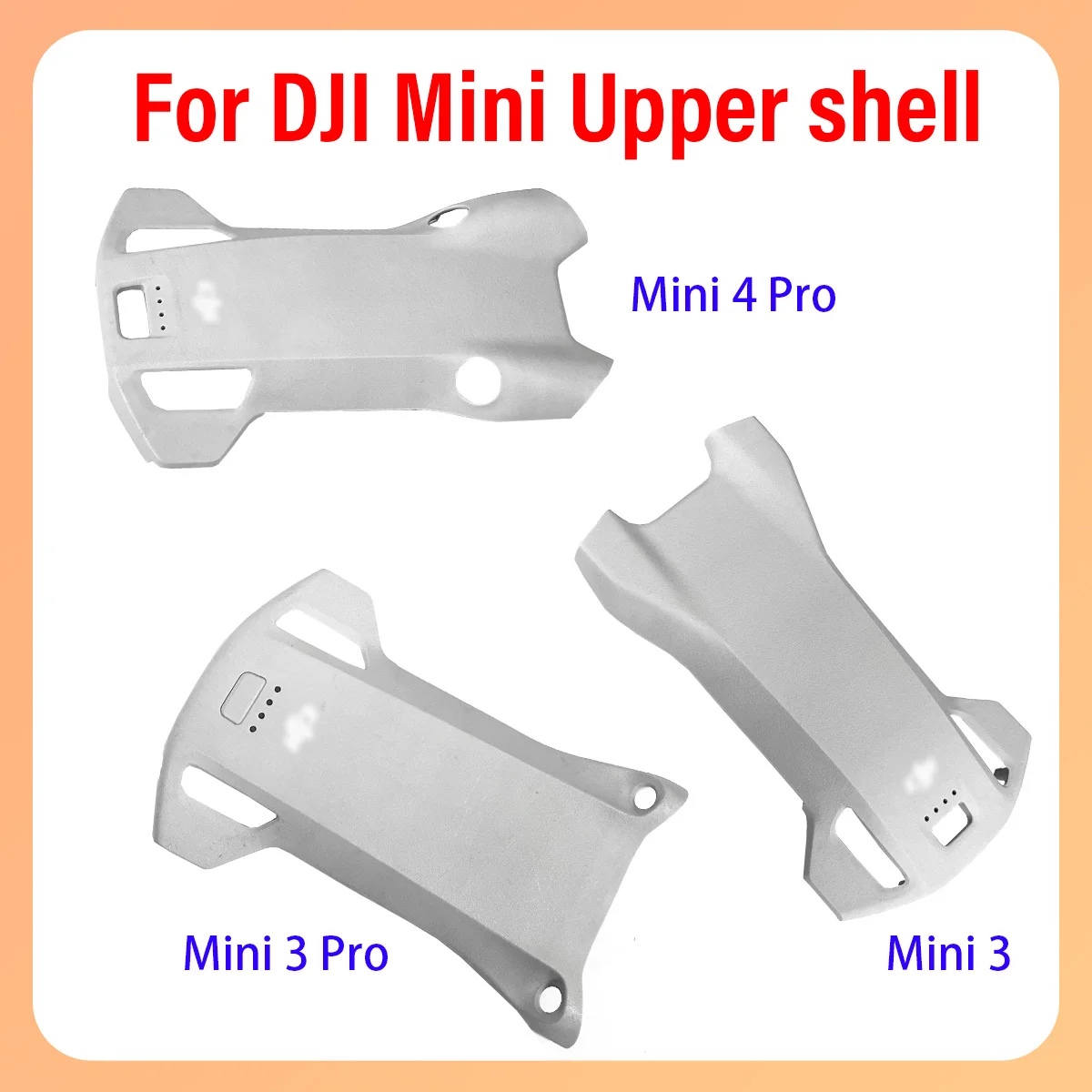 

Original Mavic Min3/3pro/4-pro upper shell with no buttons and a button board suitable for DJI Min3 series drone accessories