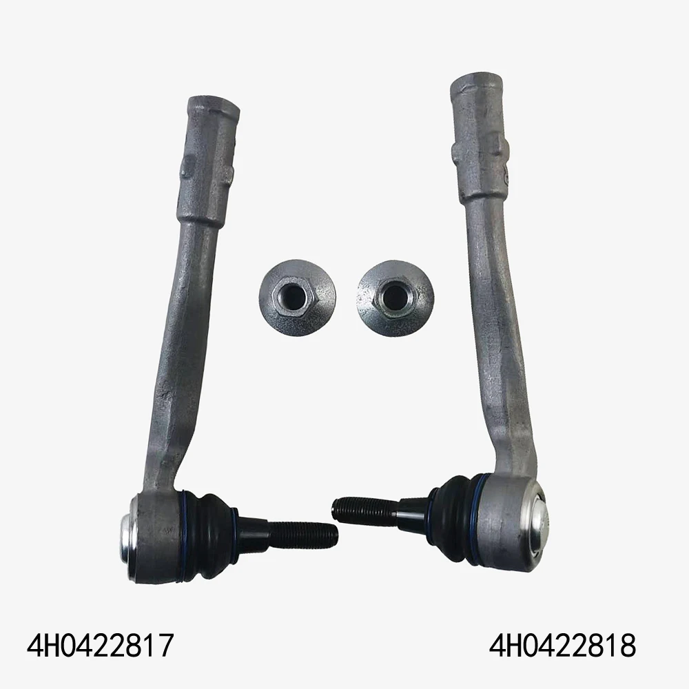 2 pçs puxe a junção de bola da haste para audi a8 s8 2010-2013 4h0422817 4h0422818