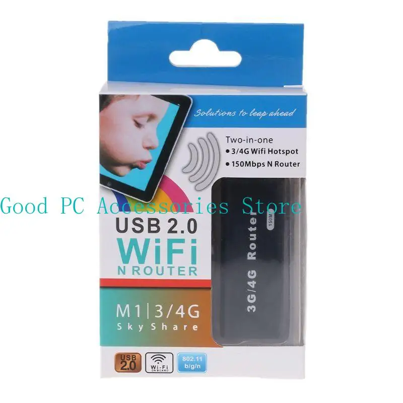 R53C 3G WiFi WLAN Hotspot Client 150 Mbit / s USB Wireless Router Neue Wi-Fi-Stick – Detail 1