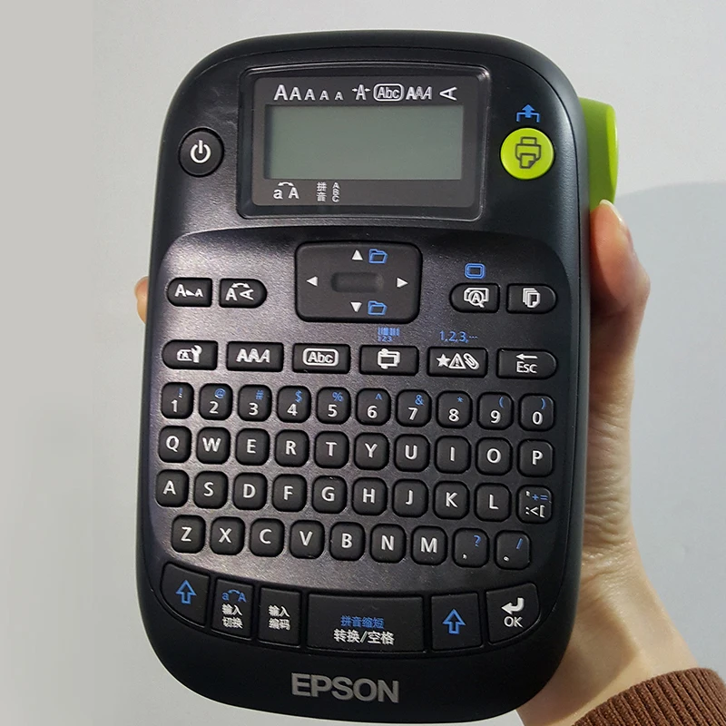 

Epson Label Machine LW-K400 LW-400P Label Maker Handheld Barcode Printer for 6/9/12/18mm SS9KW SS12KW Laminated Tape Ribbon