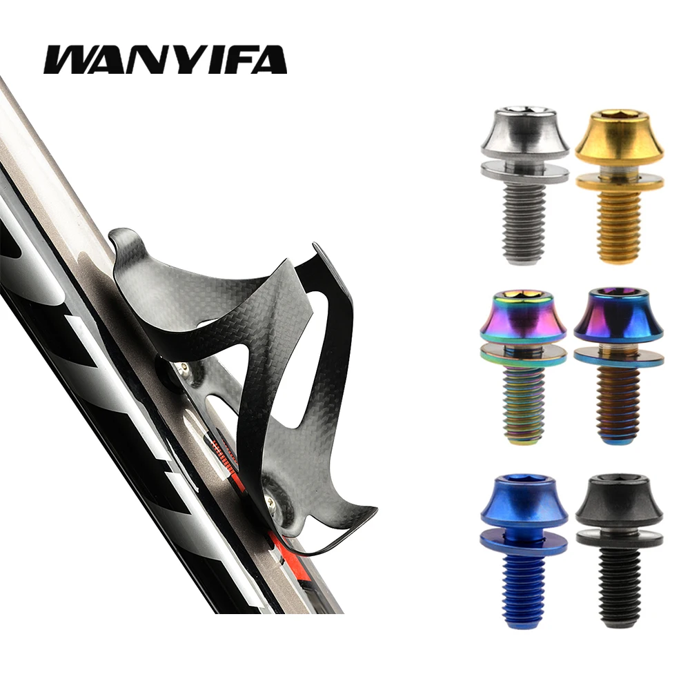 

Wanyifa Full Carbon Fiber Bicycle Ultralig Water Bottle Cage MTB Road Bike Bottle Holder Cycle Equipment