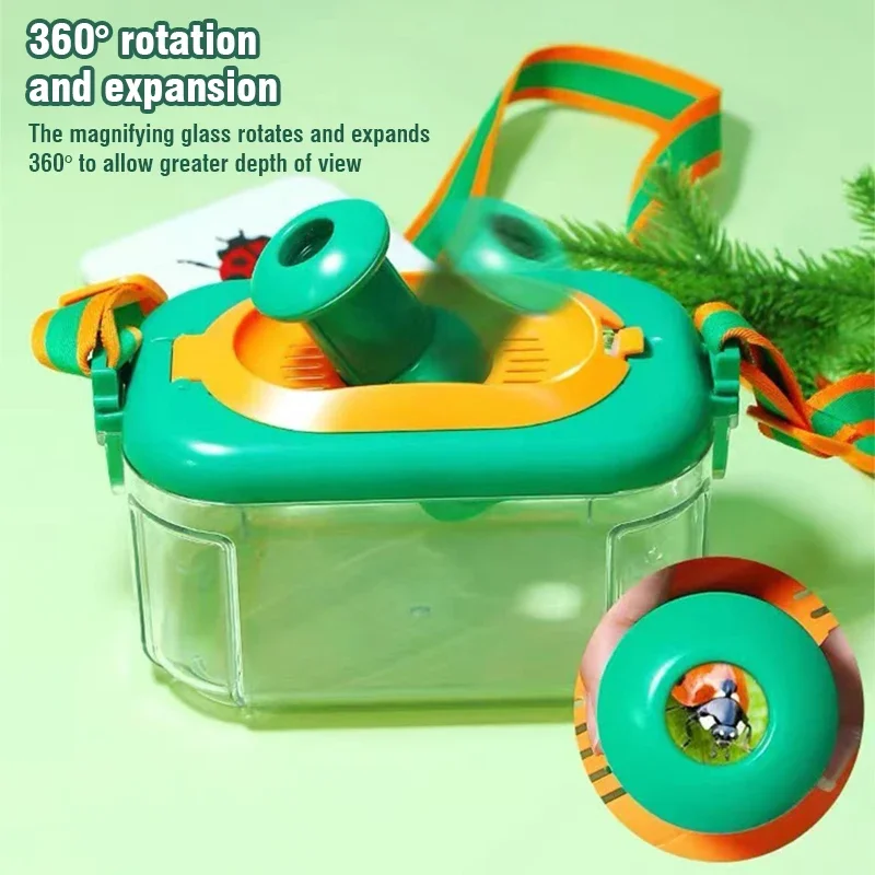 Avontuurspeelgoed voor kinderen 28stk Outdoor Natuurverkenning Speelgoed Elescope Dragonfly Vlinder Vangnet Camping Speelgoed voor kinderen