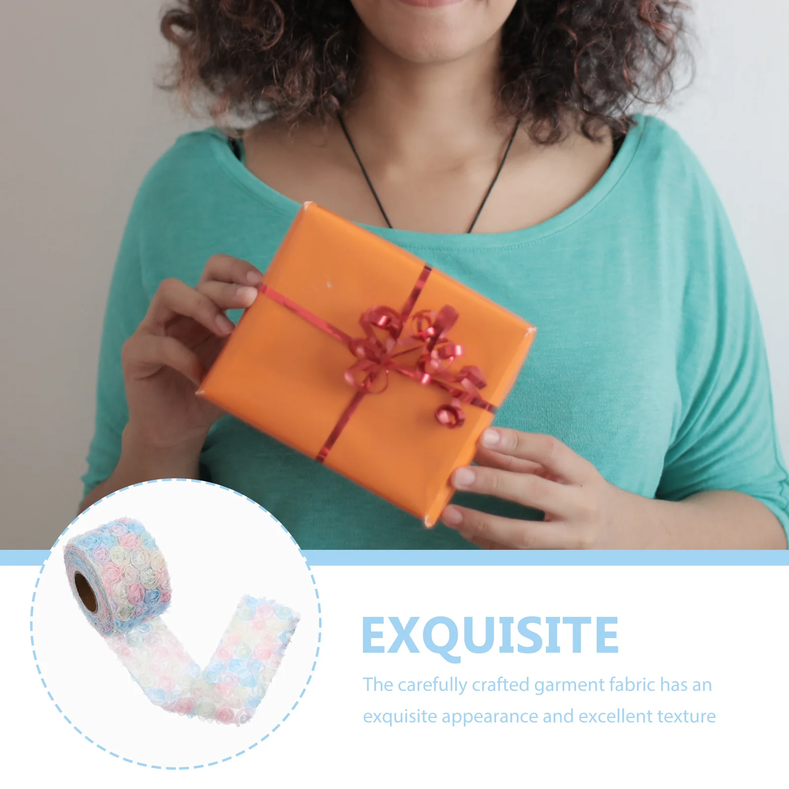 

1 рулон красочной розы вышитая сетчатая марлевая ткань для изготовления костюма «сделай сам», платье, украшение для шитья, элегантный цветочный узор