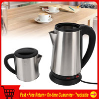 Electric Turkish Kettle Set 1L and 2L Stainless Steel Black and Herbal Tea Maker Double Kettle Turkish Teapot Set for Home