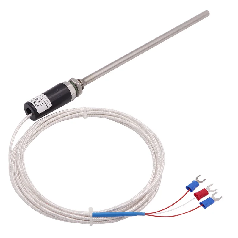 

Pt100 temperature sensor waterproof K/Etype oven oven probe type high temperature thermocouple temperature sensor