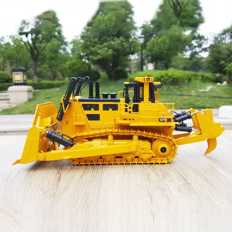 Diecast 1:43 Scale Alloy SD90-C5 Bulldozer Model Finished Product Simulation Toy Collection Gift Static Display