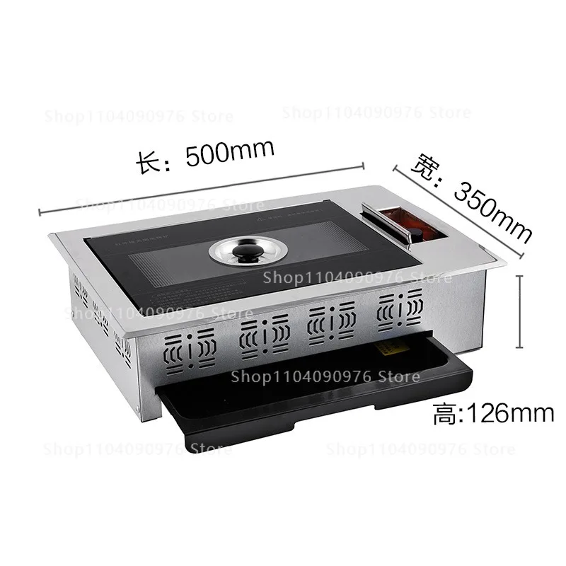 Electric Grill Commercial Electric Grill Paper Grill, Electric Korean Barbecue Machine Infrared Grill