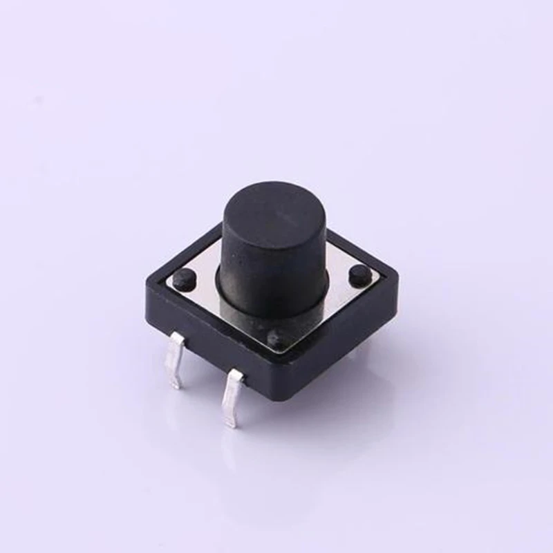 K2-1103DP-J4CW-04 Patch Light Touch Switch Contact Current 500mA Rated Voltage 12V Size 12mm * 12mm * 8.5mm