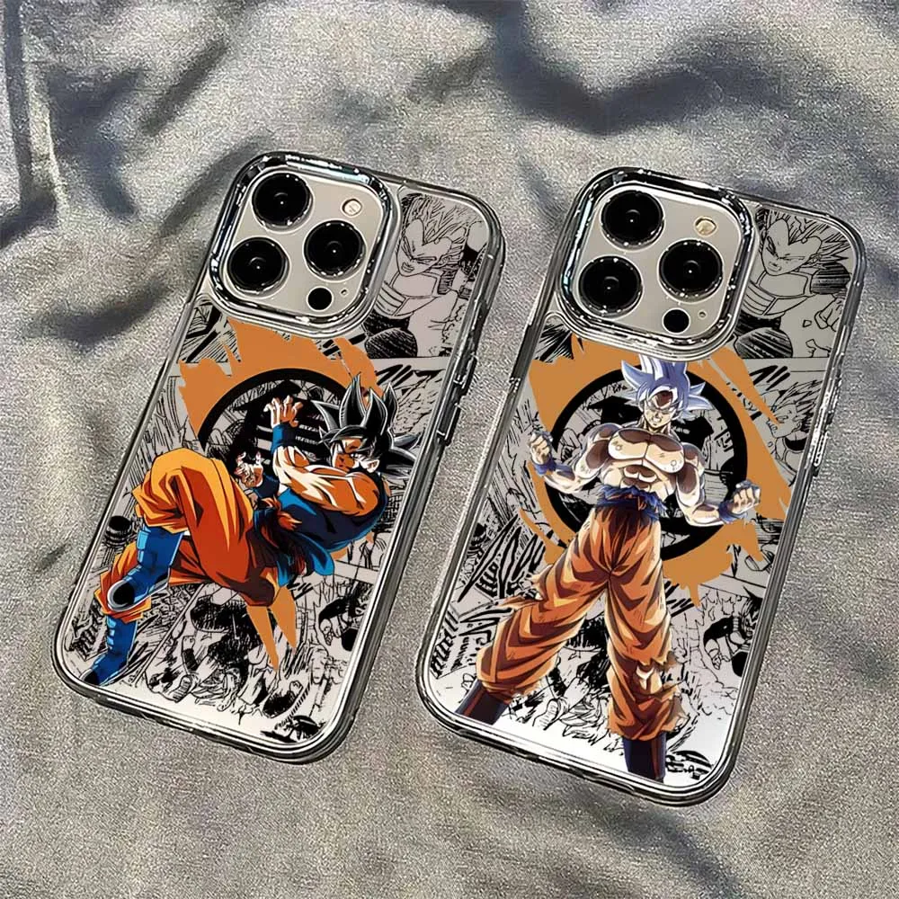 Cool Anime Dragon Ball Cover For Apple iPhone 17 17Air 16 16E 15 14 13 12 XS XR Pro Max Plus Translucent Phone Case Funda Shell