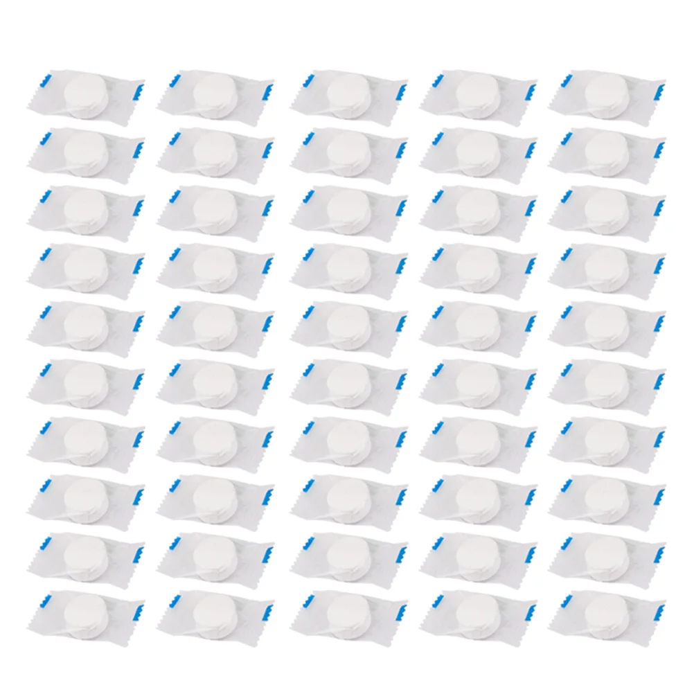 100 Pezzi Salviette per Pulizia Viso Morbide Compresso Non Tessute per Viaggi Campeggio Salone Mini Salviette Monouso