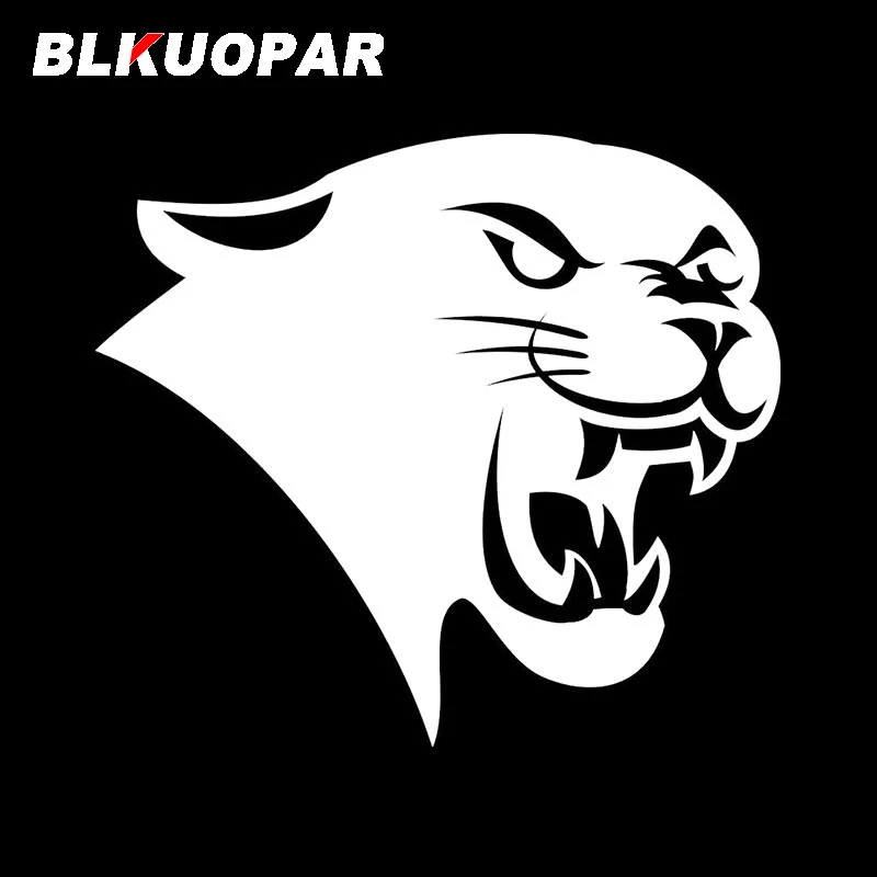 BLKUOPAR Leopard Funny Car Stickers Vinyl Creative DIY Decal Occlusion Scratch Sunscreen Windows Bumper Decoration Car Lable