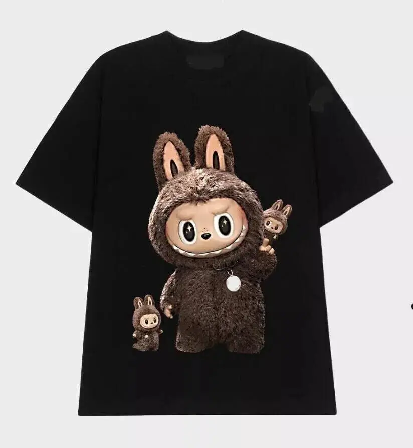 

LABUBU unisex t shirt men and women round neck 100 Cotton