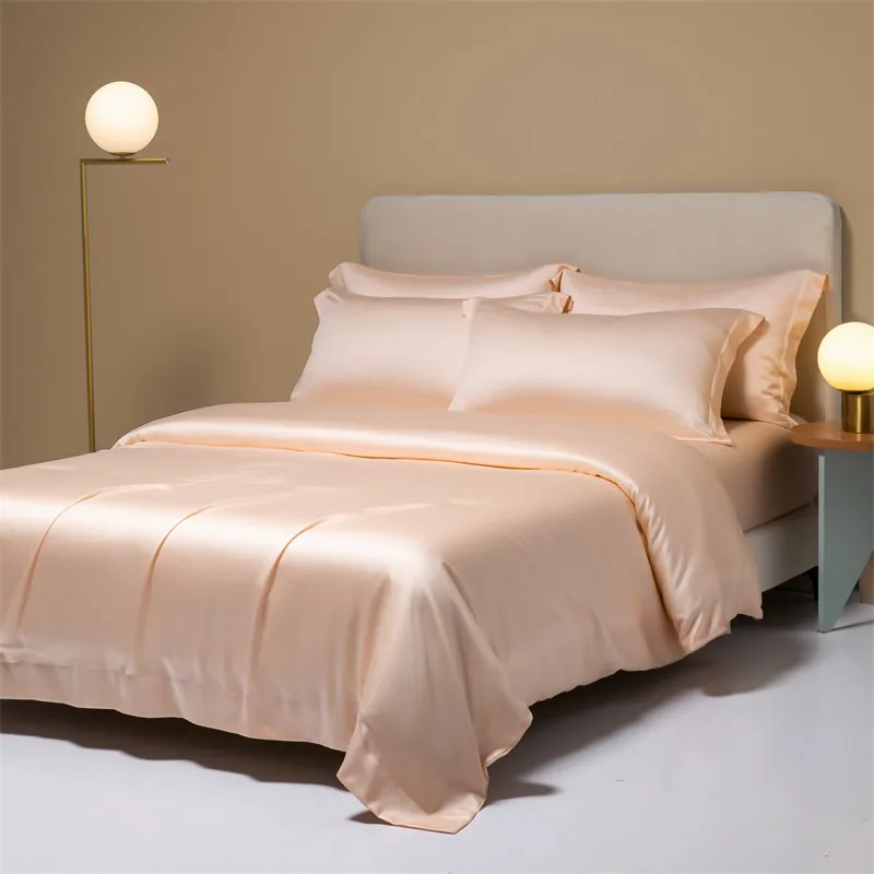 3pcs/set 100% Bamboo Bed Sheet Set 1pc Dovet Cover 2pcs Pillowcase Cooling Bedsheet Bed Linen Quilt Cover Bed Cover Summer 2024