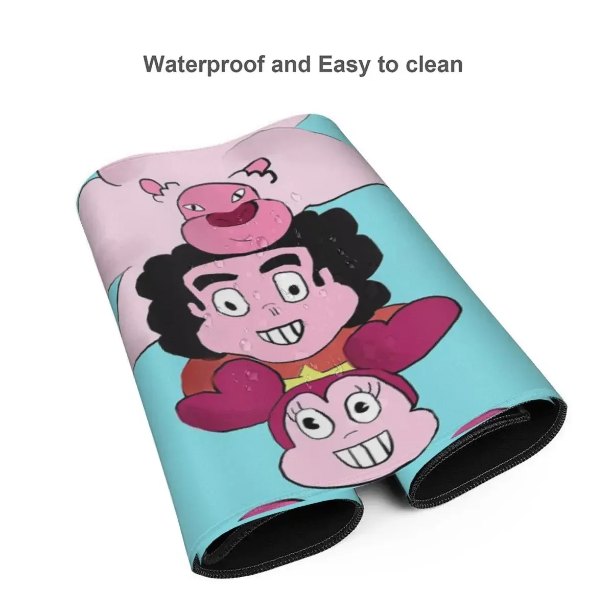 Cutie leão, espinel e steven universo o filme grande mouse pad teclado de computador tapete de mouse gamer pc portátil tapete de mesa tapetes de mesa