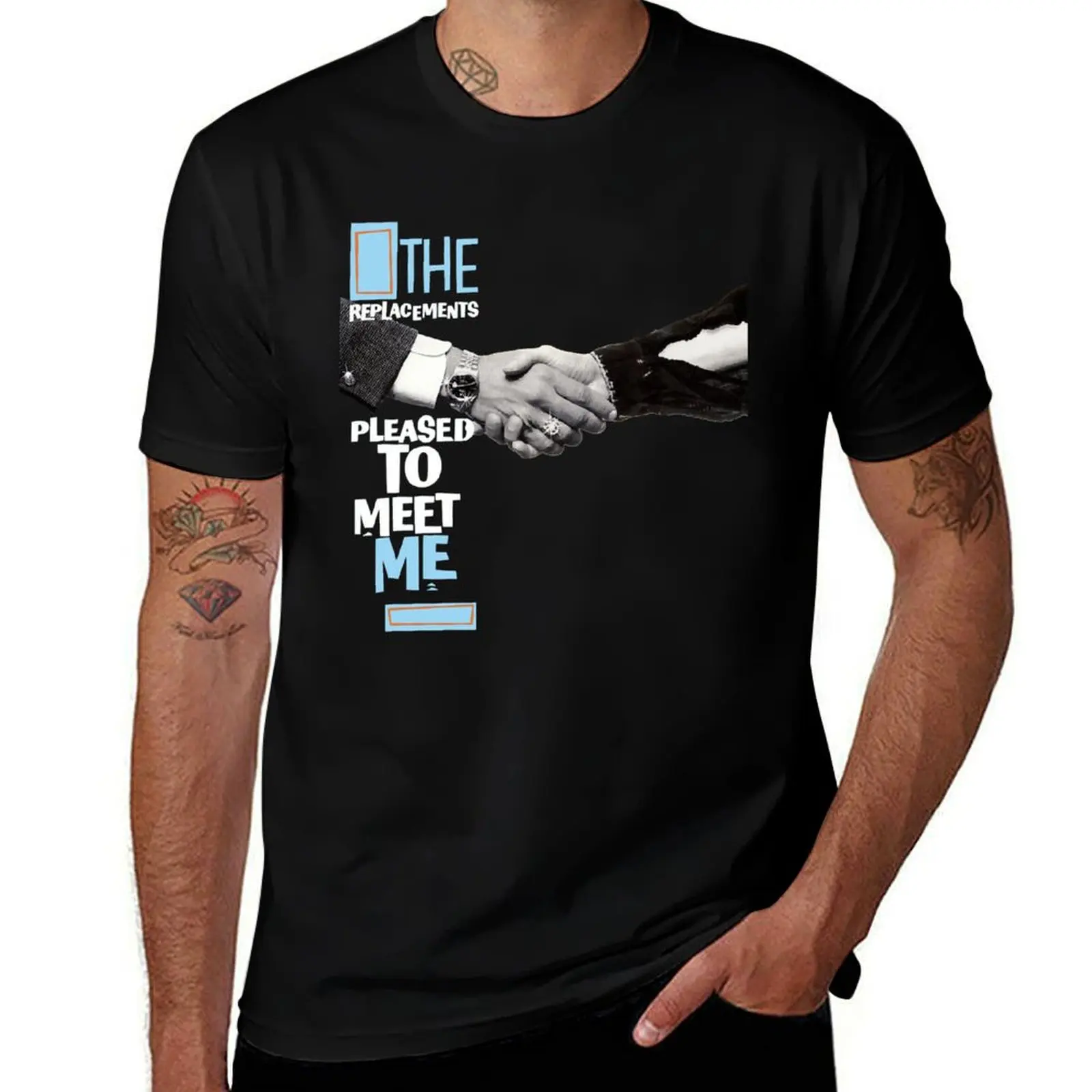 The Replacements - Pleased to Meet Me Essential T-Shirt t shirt men 100% cotton luxury brand T-Shirt