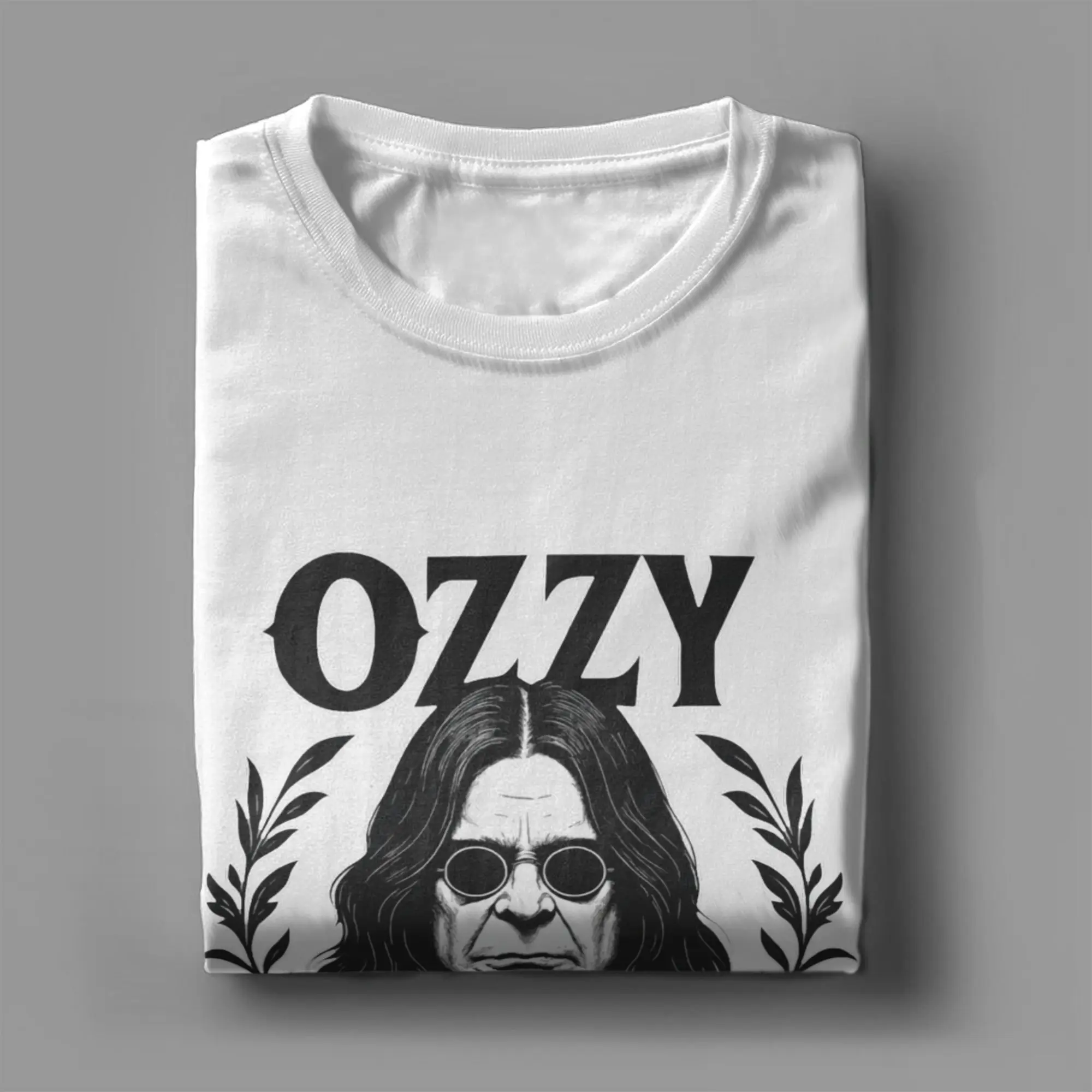 تي شيرت Harajuku Ozzys Osbornes Memorial RIP 1948 2025 Rock Legend 100 قطن تي شيرت محب تي شيرت للذكور قطع علوية صيفية