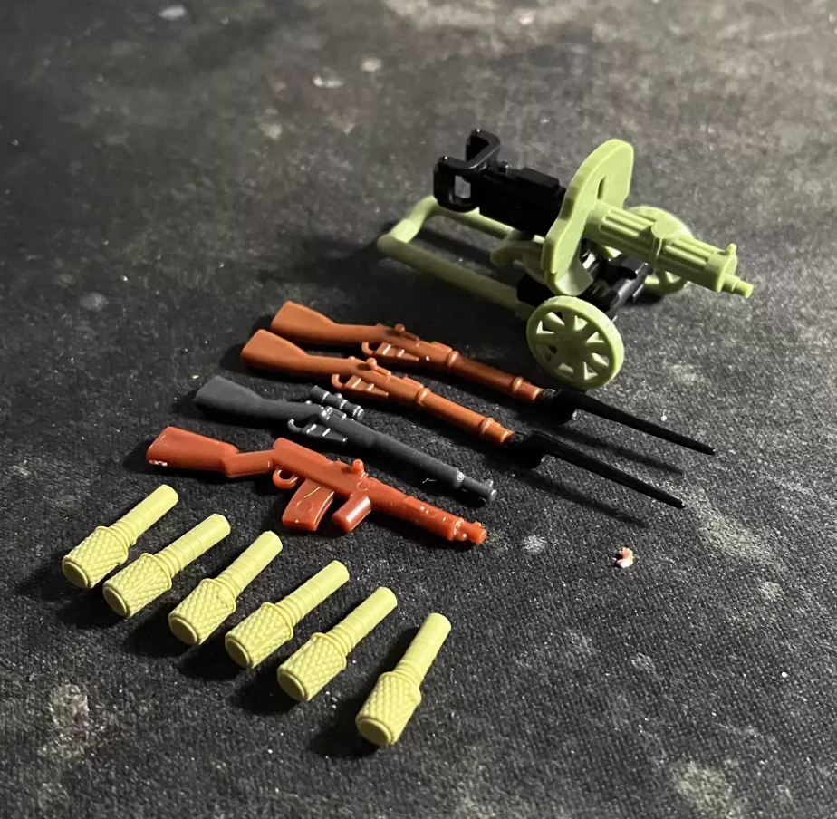 مكعبات بناء عسكرية ثلاثية الأب - مراجعة 3D Printing Lego Bricks وسعره