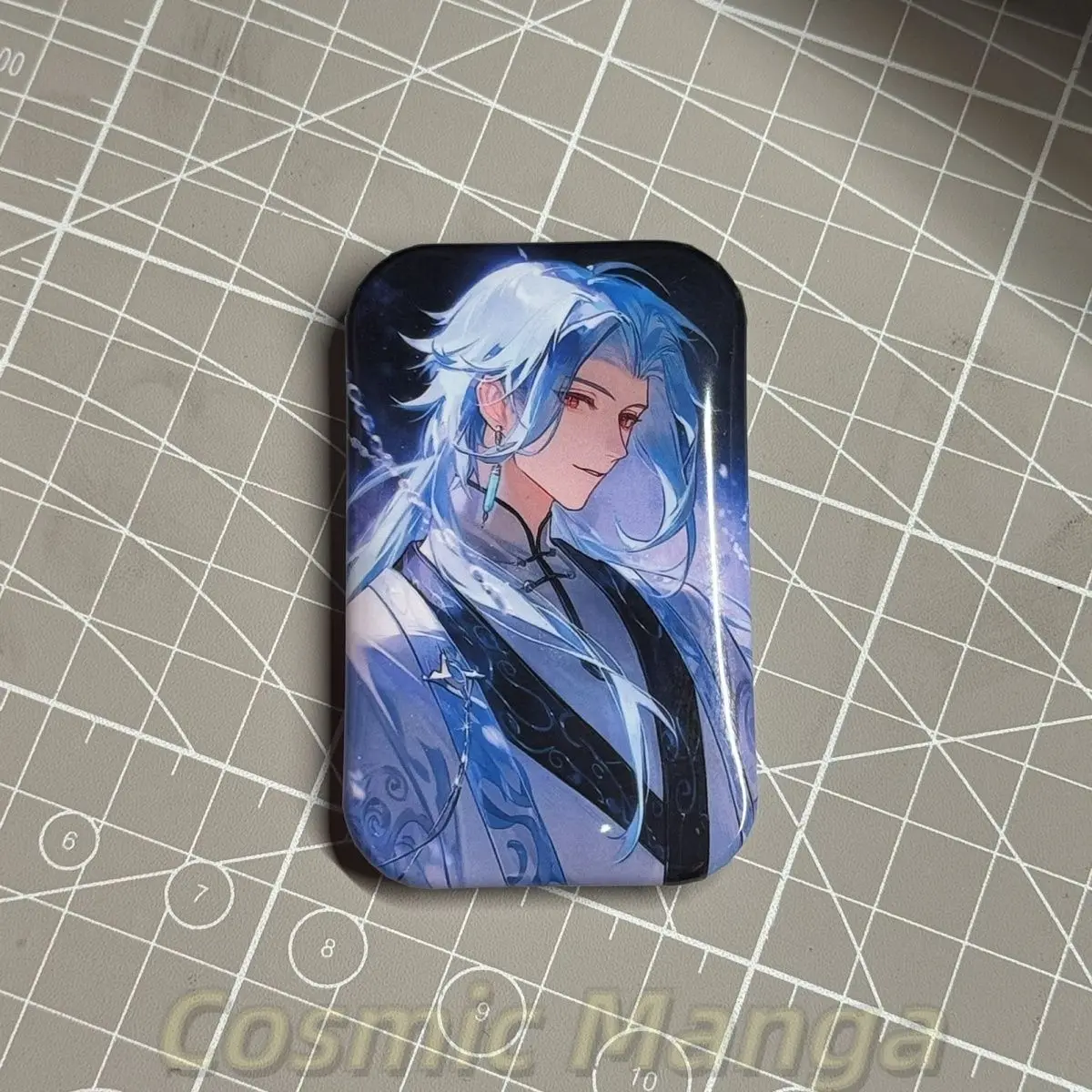 Game Il Dottore Pantalone Genshin Impact Anime Cosplay Handsome Badges Anime Button Pin Cartoon Brooch Halloween Birthday Gift view 3