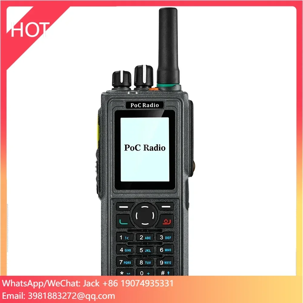 

4G LTE Walkie-Talkie Wireless Custom Android 7.1 Custom Handheld Walkie-talkie Two-way Radio Remote Walkie-talkie