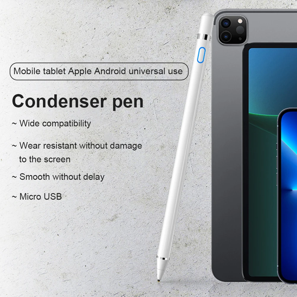 

Active Stylus Pen Capacitive Stylus Universal Stylus Pen for Android and iOS Touchscreens/Phones