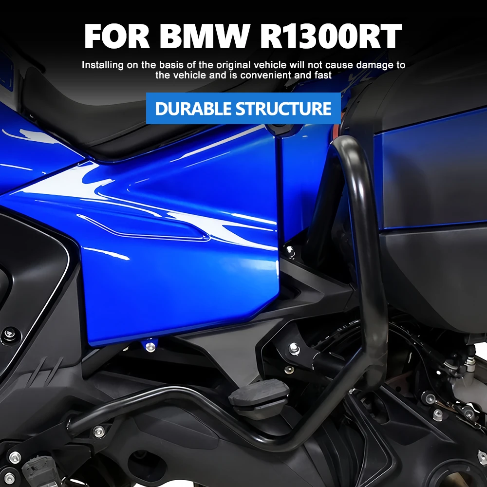 Heavy Duty Engine Protection Cover Guard Bumper For BMW R1300RT 2024-2026 Anti-drop Frame Protector Motorbike Engine Crash Bar