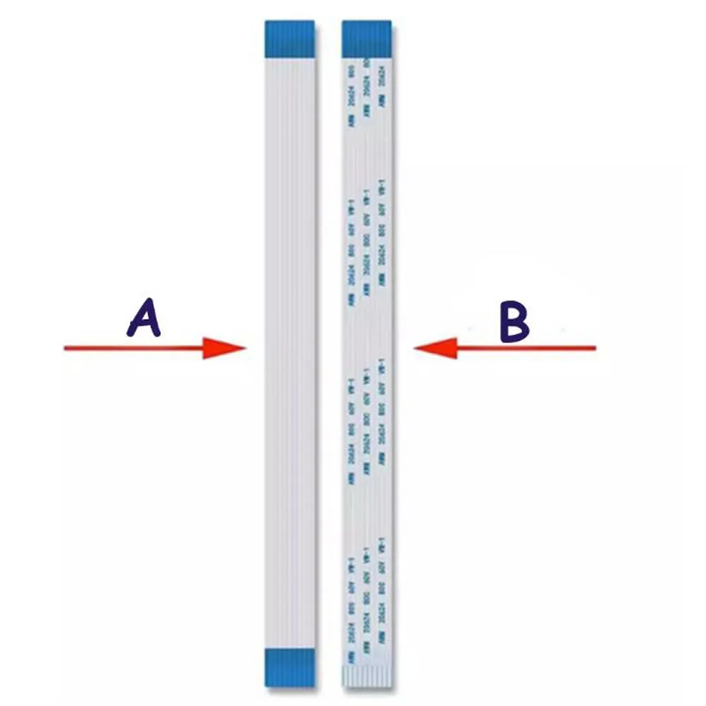 12Pin 110cm FFC/FPC Flat Cable 1.0mm pitch 12 pin 1100mm Isotropy Type A cable,AWM 20624,80C 60V VW-1,Printer data line