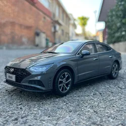 1:18 scala pressofuso Hyundai dieci generazione Sonata lega modello di auto collezione ornamenti Souvenir Display scatola originale