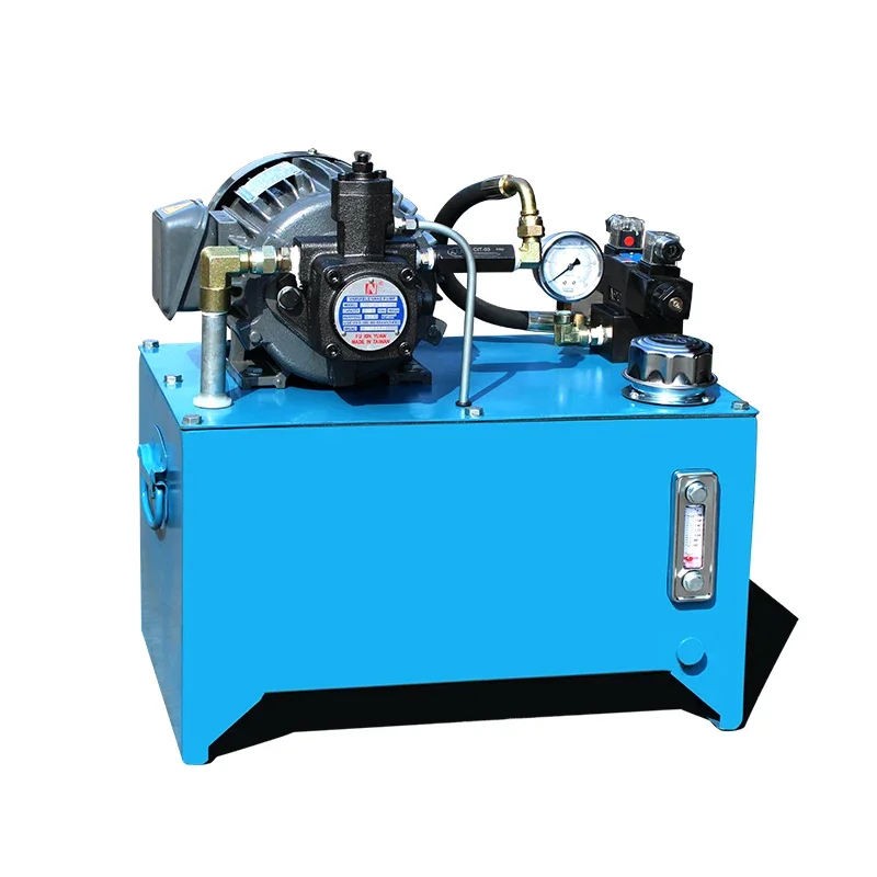 Hydraulic station Hydraulic system Pump assembly, servo oil pump station Small power unit Hydraulic press Solenoid valve