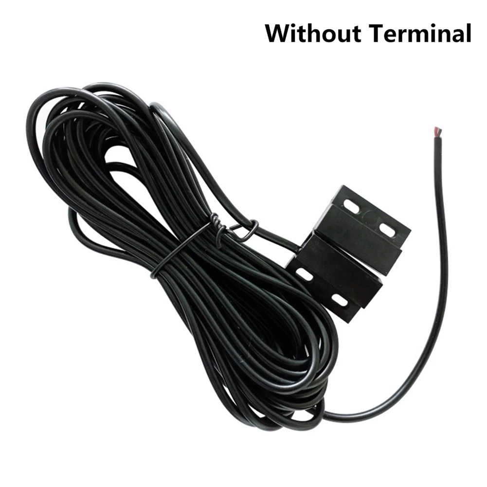 1pc Door Switch Magnetic Sensor Reed-Switch 5meters For Automation For Home Security Metal Magnetic Switch For Iron Wooden Doors