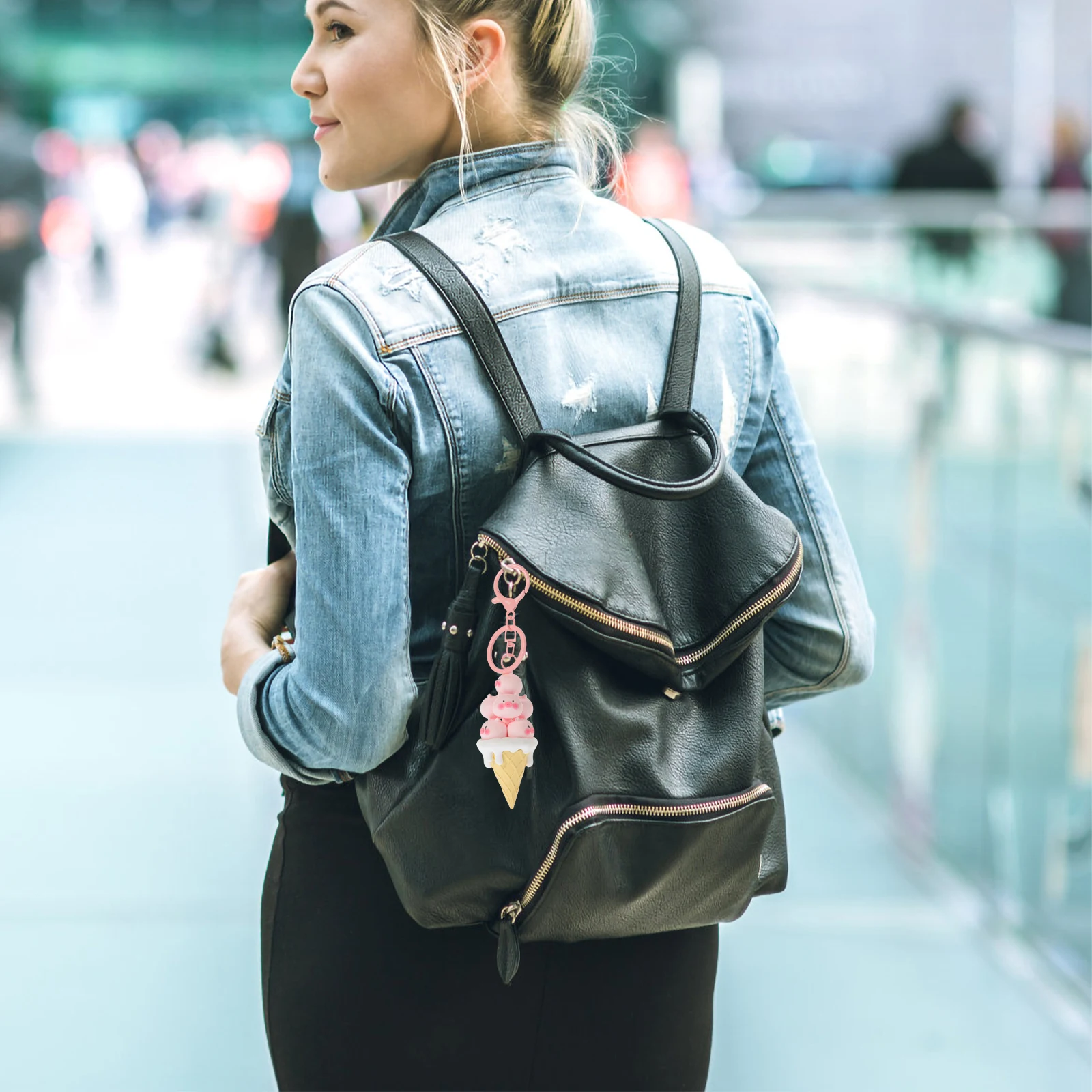 

Animal Pvc Keychain Charms For Diy Bag Pendant Decor Birthday Gift Kawaii Accessories Cartoon Key Ornament