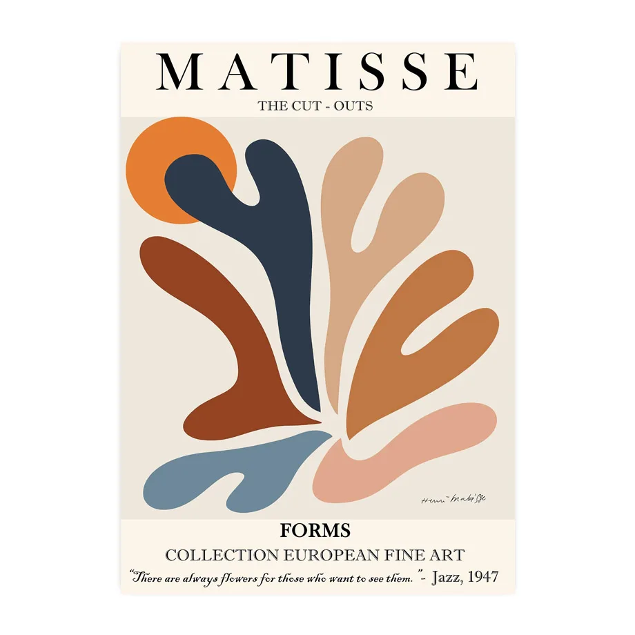 Picasso Bauhaus Matisse Abstract Poster Wall Art Canvas Print Painting Nordic Posters Hotel Bar Pictures Living Room Home Decor