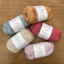 1*50g ball Sandnes Garn Tynn  Line Yarn Handknitting Yarn linen cotton blended yarn