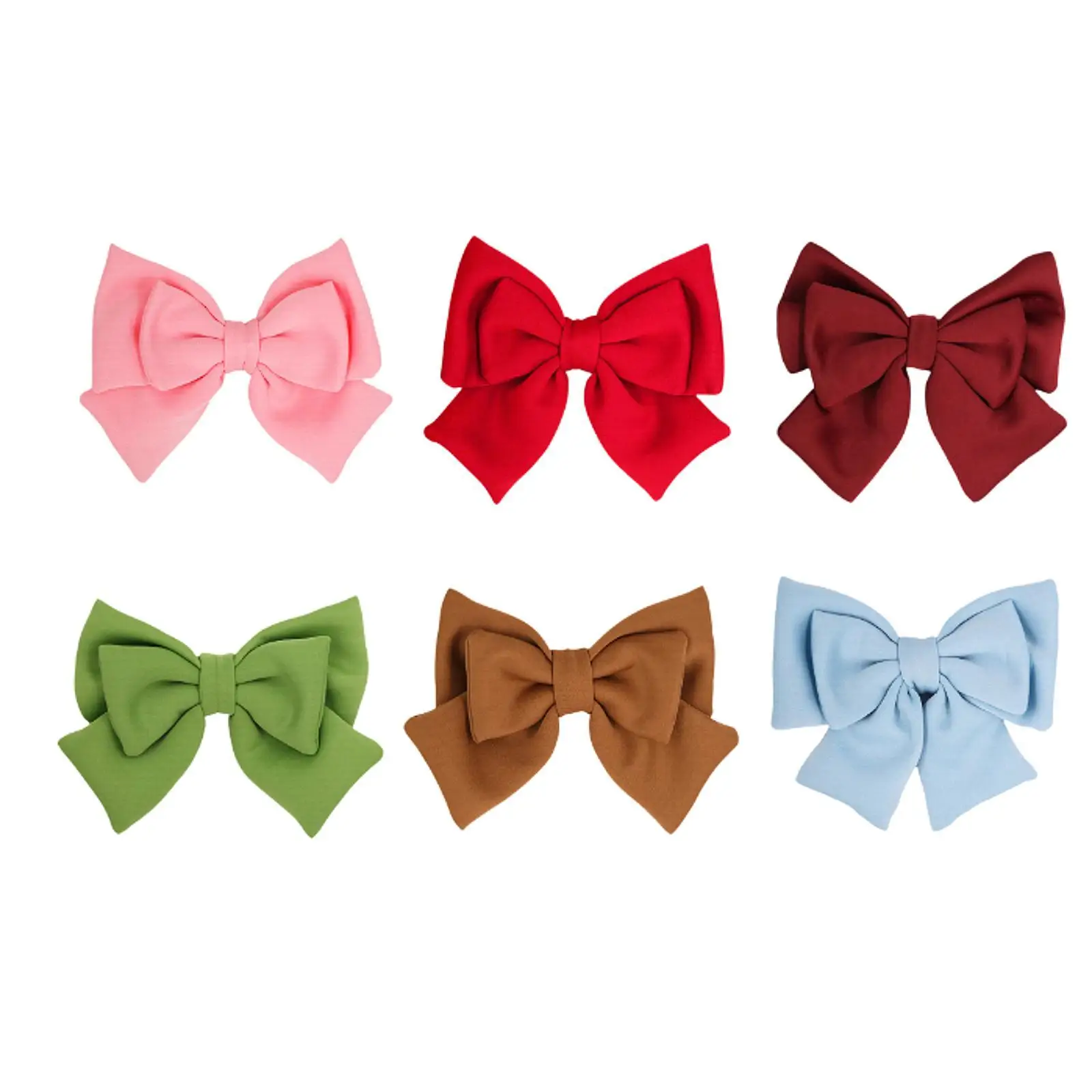 

Helmet Bow Decoration Lightweight Decorative Accessories Solid Color Decoration for Skiing Biking Riding Motorcycle Skating