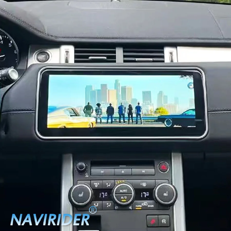 

12.3-дюймовый Android-экран для автомобиля с поддержкой Carplay, мультимедийный видеоплеер, GPS-навигация для Land Rover Range Rover Evoque L538 2013-2018