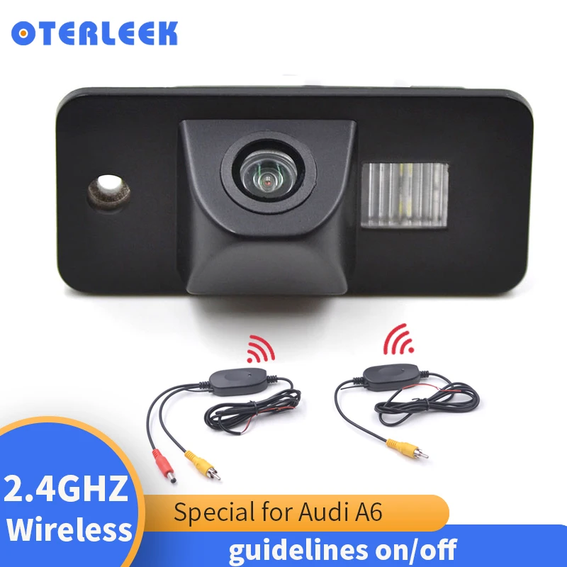 

Wireless car Reverse Rear View Backup Camera for Audi A6 R8 Q7 S8 S5 A3 A8L night vision wide angle