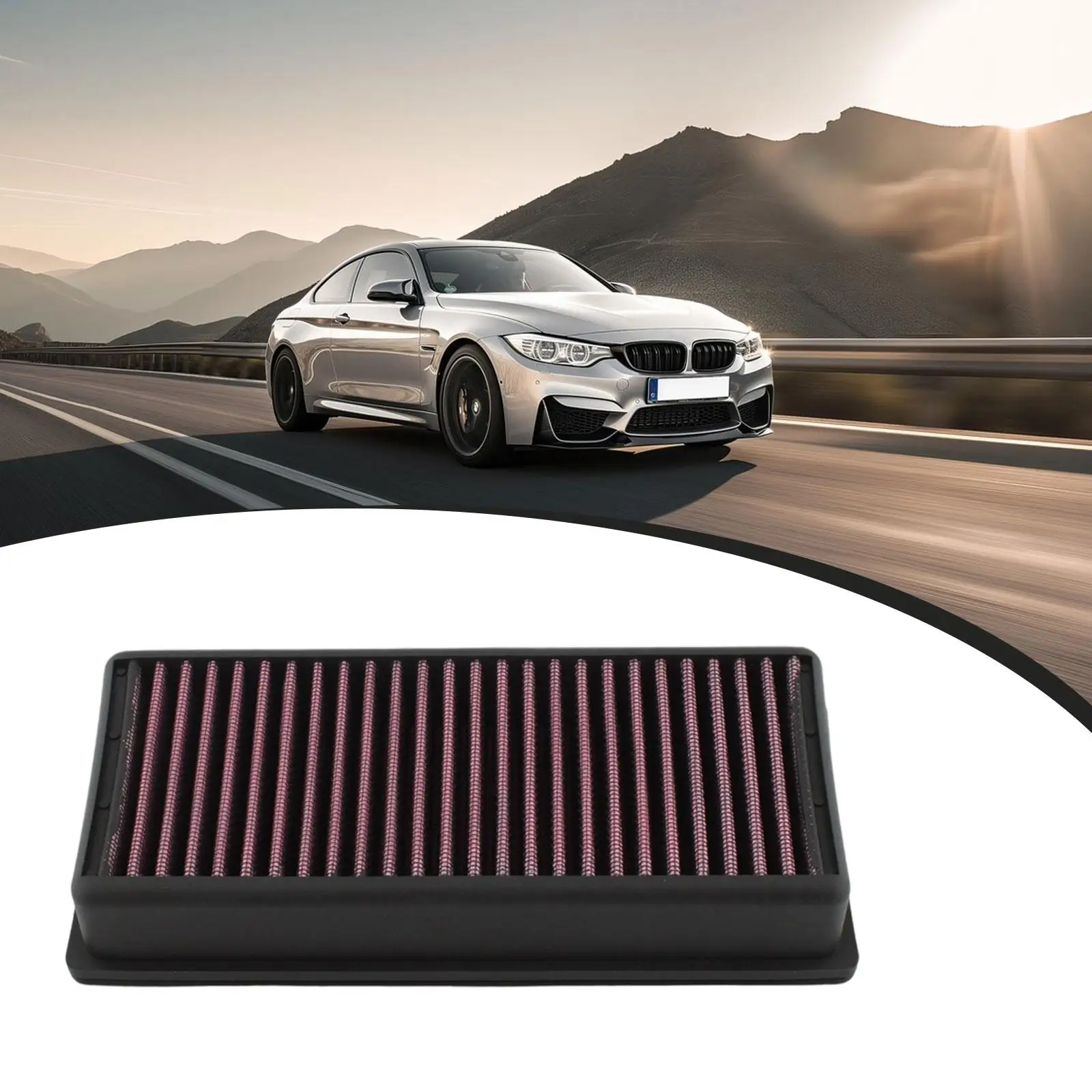 

Воздушный фильтр двигателя BM-1611 Моющийся Многоразовый Премиум Простая установка Высокая