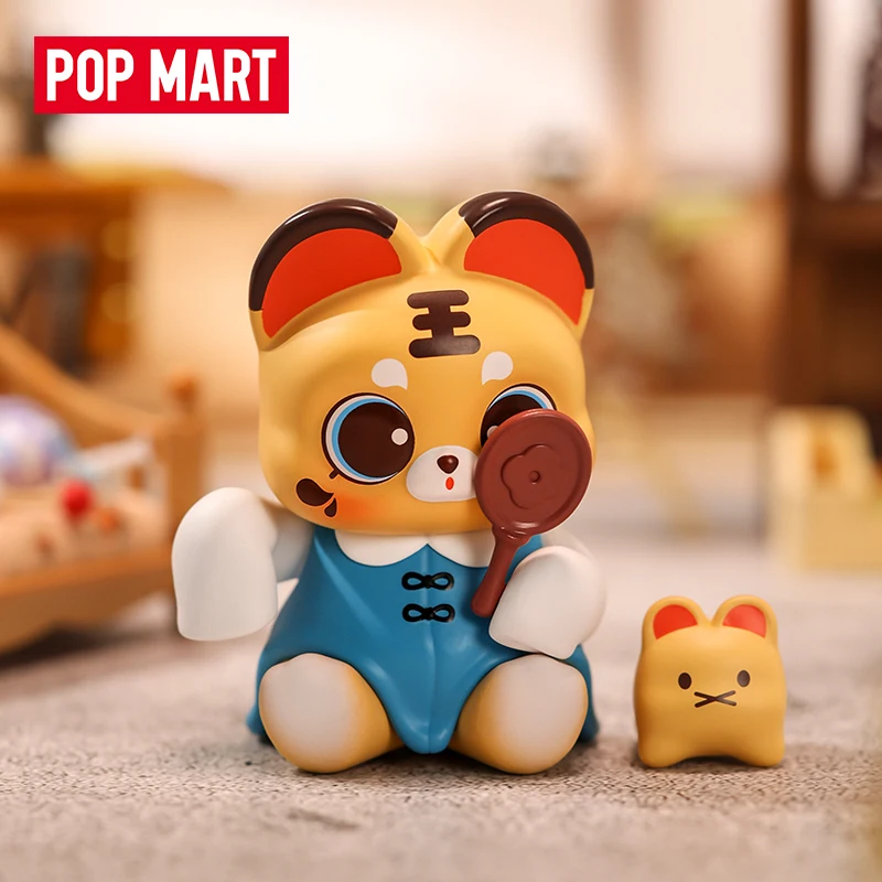 POP MART Fubobo Tailor Shop Series Blind Box Surprise Box Original Action Figure Cartoon Model Mystery Box Collection Girls Gift