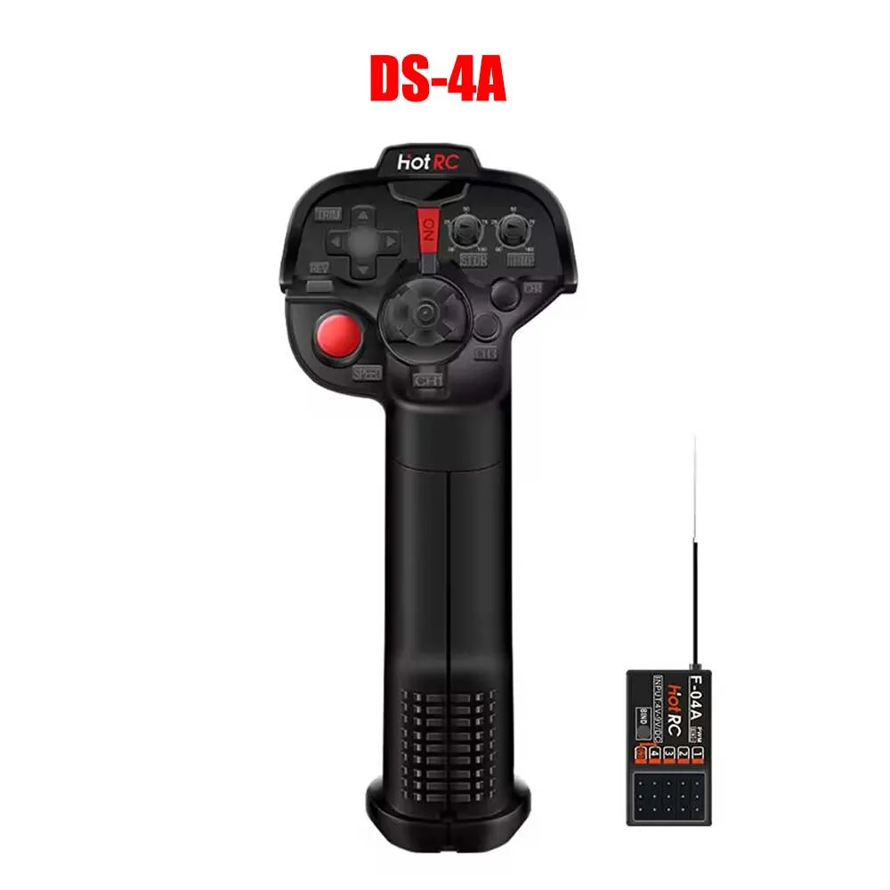 Hotrc DS-600 / DS-4A / CT-6A/ CT-4A 2.4GHZ FHSS Radio Control System Transmitter With Receiver For RC Car Boat