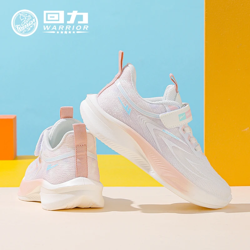 2025 New Girls Gradient Color Mesh Breathable Sneakers Anti-Slippery Kids Casual Shoes Autumn Children Shoes for Girl
