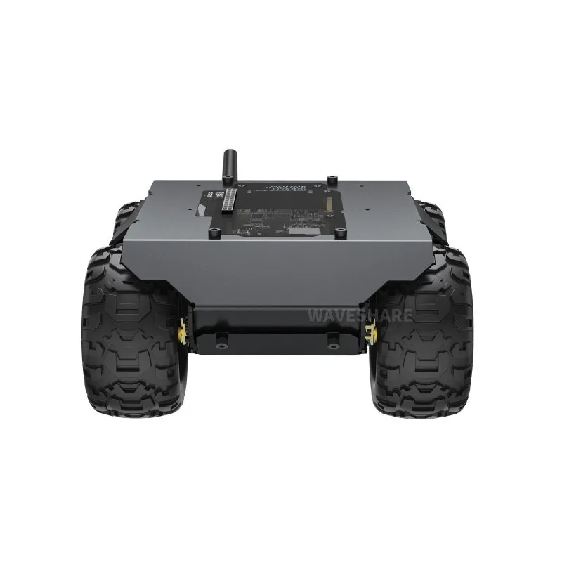 WAVE ROVER 4WD Mobile Robot Chassis Multiple Hosts Support Full Metal Body Onboard ESP32 Fit for Raspberry pi 4B