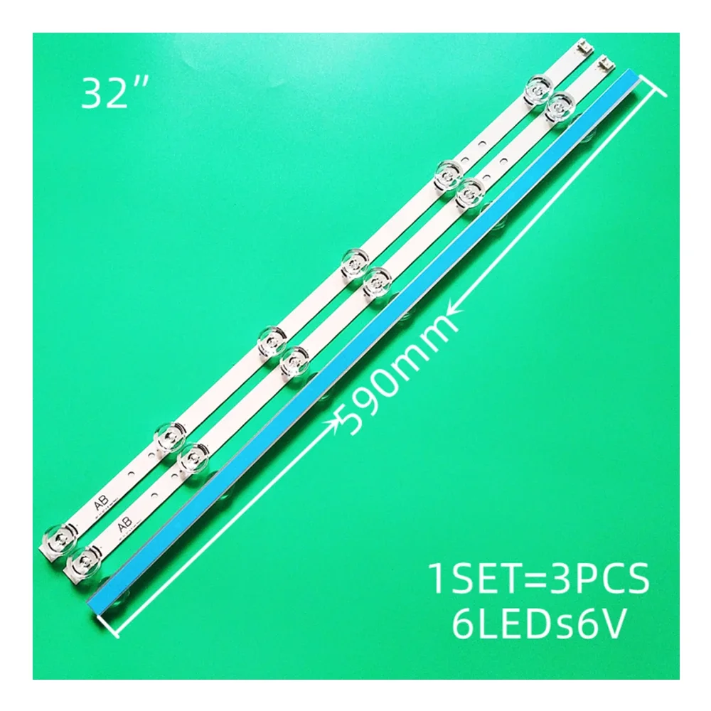 Led Backlight Voor Lg 32lb550b 32lf592u 32lf560d 32lb5700 32lf 650V 32lf 6309 32lf 551V 32lf 552V 32lf 560V 32lf 561V 32lf 562V 32lf 563V 32lf 563V